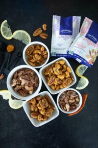 Isadore Nut Co flavored nuts product photography